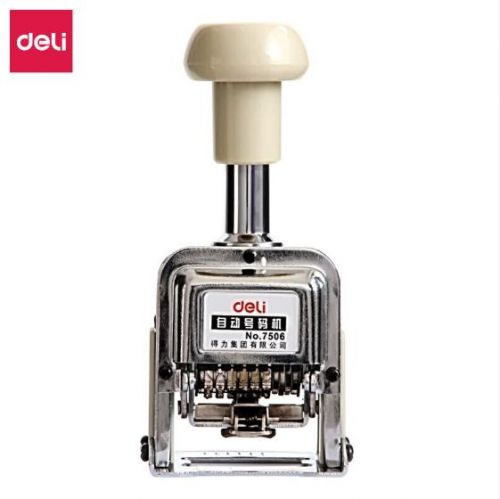 得力(deli)7506 6位財務辦公自動號碼機